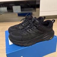 US10 Hoka One One kaha Low GTX Black Gore-Tex Men's Size 9.5