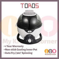 BUFFALO TOROS 7L Air Fryer Pro Chef Plus Non Stick Coating Inner Pot 360° Turbo Heating 牛头牌7L空气气炸锅不沾