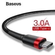 Baseus USB Type C Cable for Samsung S8 Note 8 Quick Charge 3.0 USB C Cable for Redmi K20 Pro Cable Type-C Fast Charge USB C Wire  Notice: 0.5M/1M  3A  2M/3M 2A