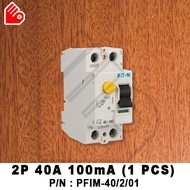 EATON MEM PFIM ELCB RCCB 2 Poles 40A 63A Earth-leakage Circuit Breaker Residual Current Device SIRIM