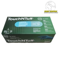 Ansell Touch N Tuff 92-600 50Prs Thick Disposable Nitrile Gloves 92600