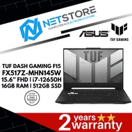 ASUS TUF DASH F15 FX517Z-MHN145W 15.6” FHD GAMING LAPTOP | i7-12650H | 16GB RAM (OFF BLACK)