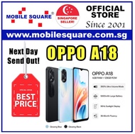 OPPO A18 (128GB/4GB RAM) ** Apply $10 voucher upon checkout ** - 2 Years Oppo Warranty!