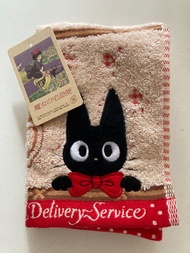 宮崎駿 Kiki Delivery 魔女宅急便吉吉中方型毛巾.  by carco 