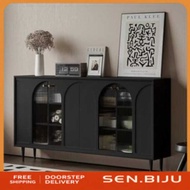 SENBIJU Kitchen Cabinet Sideboard Cabinet Multi-functional Storage Cabinet Wine Cabinet Modern Minim