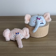 【現貨】大象 手工泰迪熊 絨毛玩偶 玩偶 原創玩偶 娃娃 吊飾