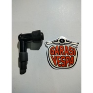 Spark PLUG Head (RESISTOR PLUG COVER) Vespa EX2/XL danmotor Brand