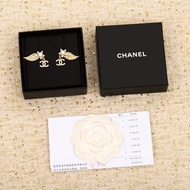 Real Shot❤ Double Agate Pearl Design Earrings UH9L d2e