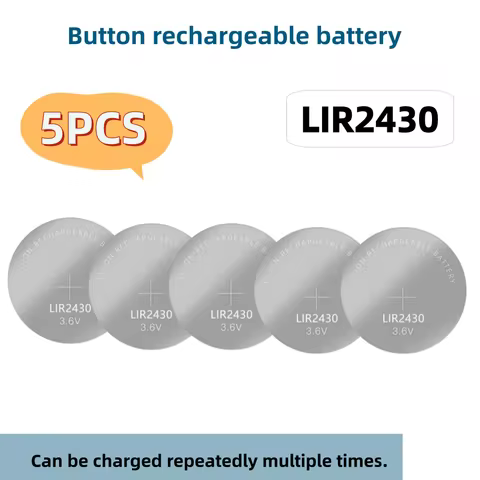 LIR2025 LIR2016 LIR2430 LIR2450Rechargeable Battery CR2032 CR2025 Lithium charging Can Replace CR203