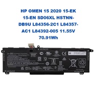 HP OMEN 15 2020 15-EK 15-EN SD03XL SD06XL HSTNN-DB9U L84356-2C1 L84357-AC1 L84392-005 11.55V 70.91Wh