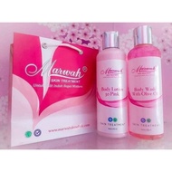 Body LOTION Spf30 & MARWAH BODY WASH