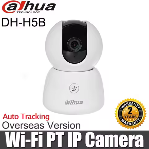 Original Dahua DH-H5B 5MP Indoor Wifi PT IP Camera Auto Tracking 360° View Human Pet Detection Two-w