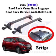 5501 (100cm) Car Roof Rack Roof Bar Roof Carrier Cross Bars Luggage Roof Rack Carrier Bicycle Carrie