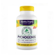 Healthy Origins Pycnogenol 150mg 120 Veggie Caps French Maritime Pine Bark Extract Antioxidant Suppl