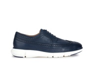 GEOX Men Adacter F Leather Lace Up Shoes - Navy U35B6B-00046-C4002S3