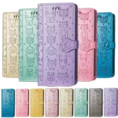 Luxury Cat Dog Style Case For Oneplus Nord N20 N30 N200 11 1+10 Pro 10T 9 9R 9RT 8 8T 7 7T 1+Ace 2 P