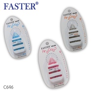 FASTER C646 Correction Tape 5mm x 6m 1 Pcs Mix Color