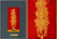 品金品 常玉 - 菊(紅) 黃金複製畫