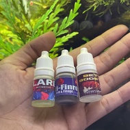 💥SET MINI VIRAL💥 ( FLARE / ANTI-FINROT / BETTA BOOSTER ) REPACK 5ML UBAT IKAN LAGA BETTA FISH AQUARIUM