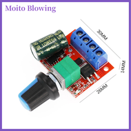 Moito PWM MOTOR SPEED CONTROLLER MODULE PWM DC MOTOR Governor 5V-35V ปรับความเร็วควบคุม Governor SWITCH 5A SWITCH Function LED dimmer