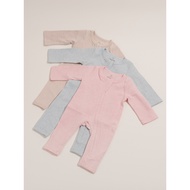 Baju Bayi Sensitif Lengan Panjang Organic Cotton | Anti-Eczema GOTS Certified | Long Sleeve Newborn