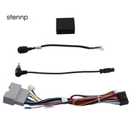 16 Pin Car Android Stereo Wiring Harness Adapter Protocol Box CAN Bus Decoder for  Compass  2011-201