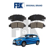 FBK Disc Brake Pad Front - Perodua New Myvi 2017-