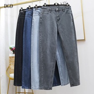 Women's Apparel Denim Jeans 5XL High Waist Jeans Women Vintage Plus Size Jeans Femme Harem Pants Loo