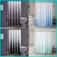 Alia Gradient Digital Print Shower Curtain Waterproof Polyester Fabric Shower Curtain Bathroom Priva