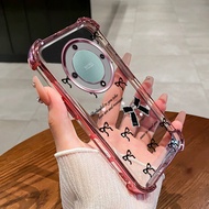 Shockproof Case For Honor X9A X9B X9C TPU Phone Case bow Latest Bracelet New Design Phone Case Cover