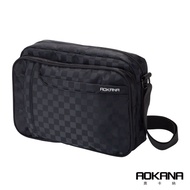 AOKANA Layers Series YKK Zipper Light Travel Anti-Theft Water-Repellent Crossbody Backpack Multi-Com