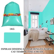 Cat Tembok Hijau Tosca