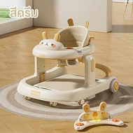 รถหัดเดินเด็ก รุ่นKumi มีเพลง มีโมบายล์ ปรับระดับ องศาได้ สะดวกในการใช้งาน มีแผ่นรองเท้า รถวงกลมเด็ก