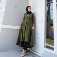 Baju Trend Kekinian NADA TUNIK Balotely Atasan Modern Tunik Wanita Terbaru Blouse Hijab Trendy Musli