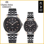 jam tangan couple,,,,charles delon rosegold