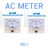 AC มาตรวัด แอมมิเตอร์ โวล์ลมิเตอร์ มิเตอร์ แบบอนาล็อก 85L1 AC