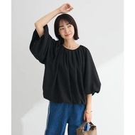 全新日本 Green Parks ELENCARE DUE 黑色燈籠袖造型衫 (官網同步) 清倉大蝕賣$70 全場現貨
