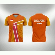 JERSEY BADMINTON SINGAPORE 2021 SINGAPURA