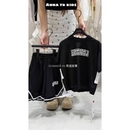 ( Real Photo ) [110-170] 40771 ANZEHGELU sportswear set made of cool and dynamic mesh elastic for Bo