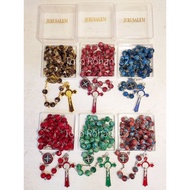 Benedict Cross Pattern Stone Rosary Lux P1/38 - Benedict Rosary - Pattern Stone Rosary - Benedict Cr