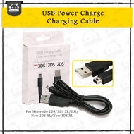 Nintendo New 2DS 3DS DSi NDSi XL LL  USB Power Charge Charging Cable [READY STOCK]