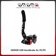 ODDOR USB Sim Handbrake for PC/PS4/PS5-Compatible w/Logitech, ETS2, Dirt Rally, Forza Horizon|Works 