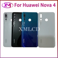 Huawei Nova 4 Back Battery Cover Glass Rear Battery Cover Door Housing Case Replacement Parts Nova 4