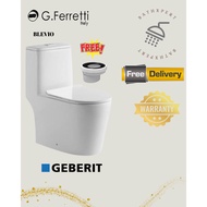 G. Ferretti Toilet Bowl GEBERIT System Blevio311 & Elico313