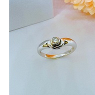 750 白金钻石戒指｜750 White Gold Diamond Ring