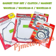 WAVE125 WAVE125-S WAVE125-X ULTIMO RACING & STANDARD GASKET TOP SET ENGINE GASKET CLUTCH MAGNET BLOC