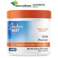 |Mẫu mới| Bột MSM Doctors Best MSM Powder with OptiMSM 250g
