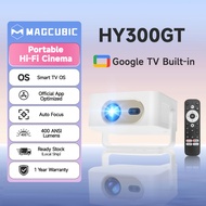 Magcubic HY300GT Projector Auto Focus 400ANSI WiFi5 Official Netflix Google TV Smart System Home Cin