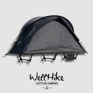 WellHike Khemah Viral Camping Cot Tent Katil Camping Tent  Barang Tactical Camping Gear