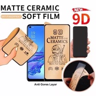CERAMIC MATTE Anti Gores For Infinix Smart 4 Smart 5 Smart 6 Hot 8 Hot 10 Tempered Gl Full Ceramic Matte Anti Glare Anti Minyak Screen Guard Layar